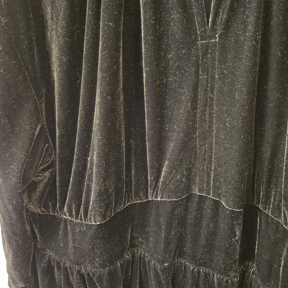 Terra&Sky Velvet Dress - Picture 3 of 4